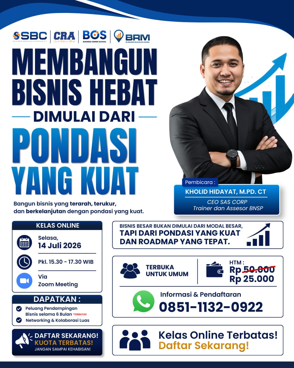 MEMBANGUN BISNIS HEBAT DIMULAI DARI PONDASI YANG KUAT
